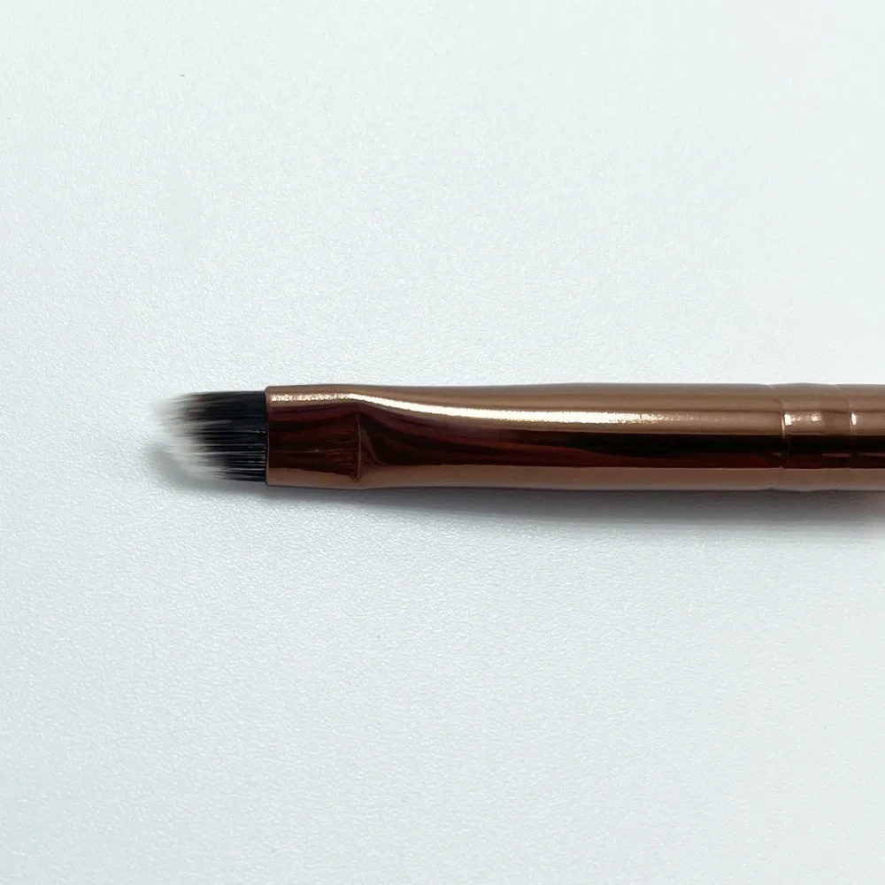 Luxie Rose Gold 5-Piece Set of Eye Brushes & Versatile Small Duo Fiber Brush
